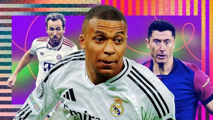 ESPN年度20大中鋒：姆巴佩第1萊萬第2 凱恩第3哈蘭德第4 C羅第15