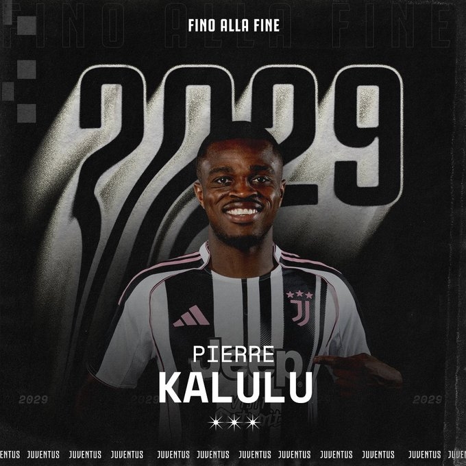 生日禮物！官方：尤文1430萬歐買斷25歲卡盧盧，簽約至2029年