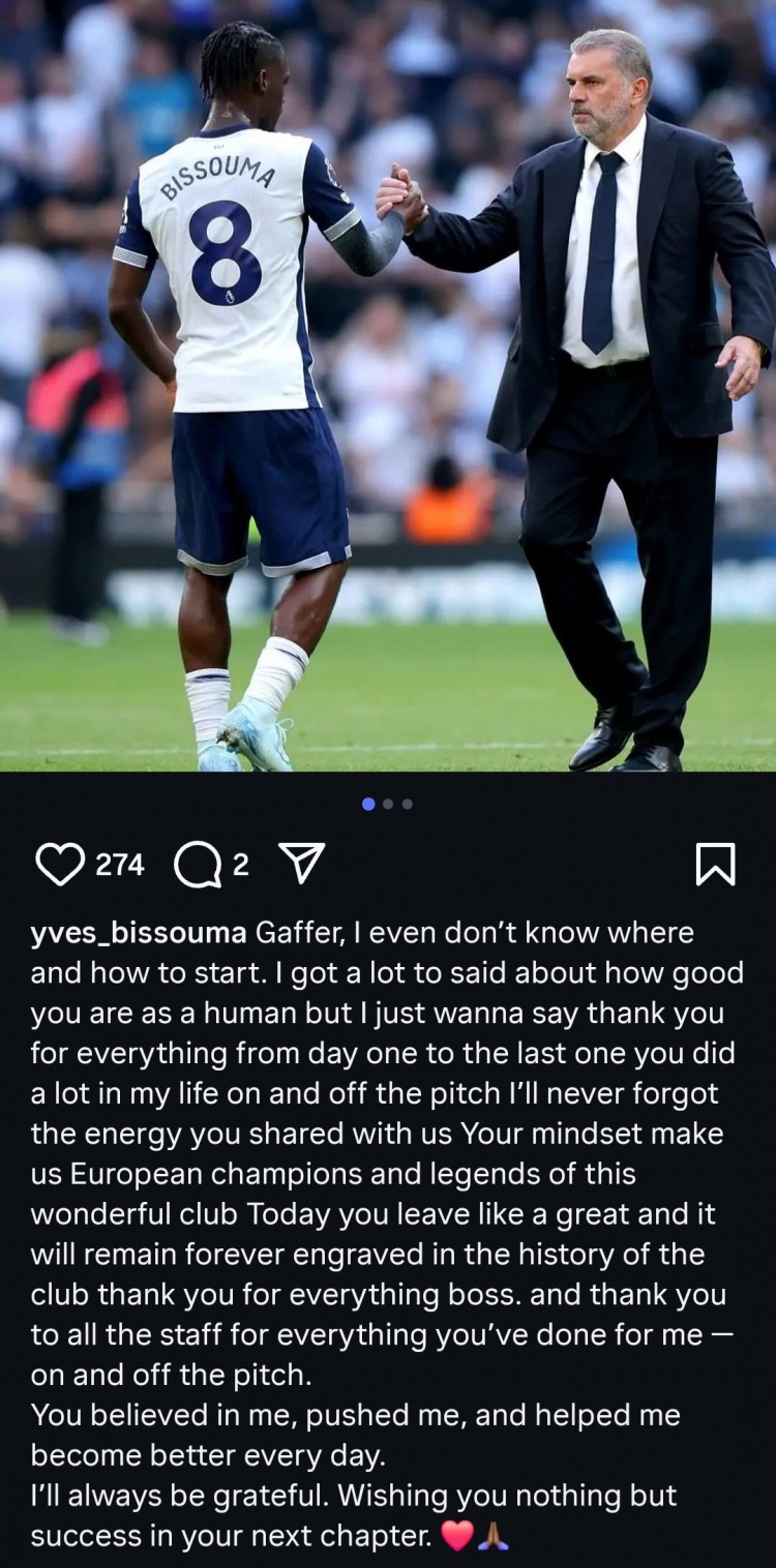 比蘇馬社媒告別澳波：你幫助我每天變得更好，祝新篇章取得成功