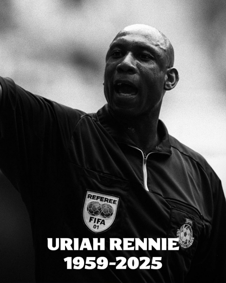 R.I.P.英超首位黑人裁判烏里亞-雷尼因病去世，享年65歲