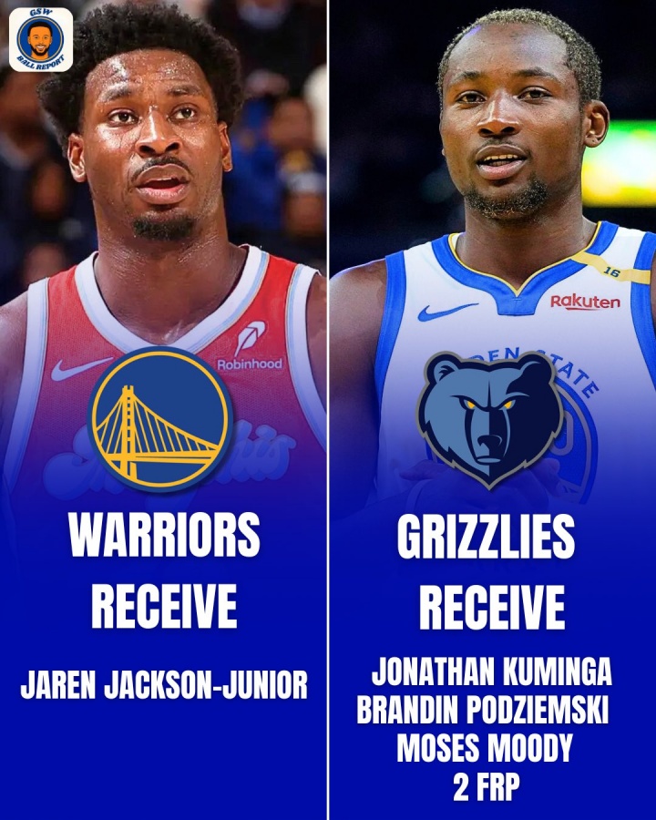 ??美媒交易模擬：勇士得到3J 送出庫(kù)明加波杰姆穆迪+2首輪