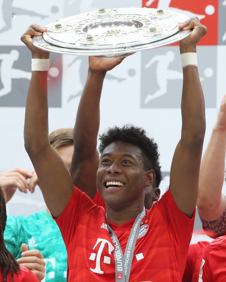 今日是阿拉巴33歲生日，老東家拜仁為其送上生日祝福????