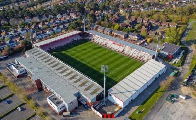 太陽報：伯恩茅斯公布球隊主場翻新計劃，屆時球場座位數(shù)將翻倍