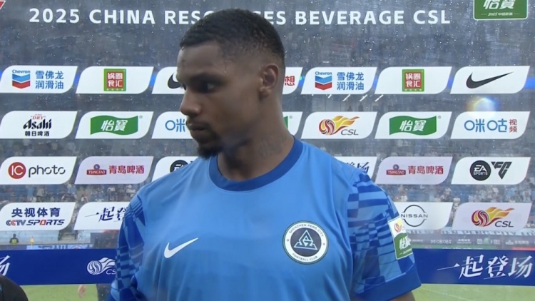 ??首秀戴帽！深圳外援韋斯利：希望繼續(xù)保持狀態(tài)，完成球隊目標