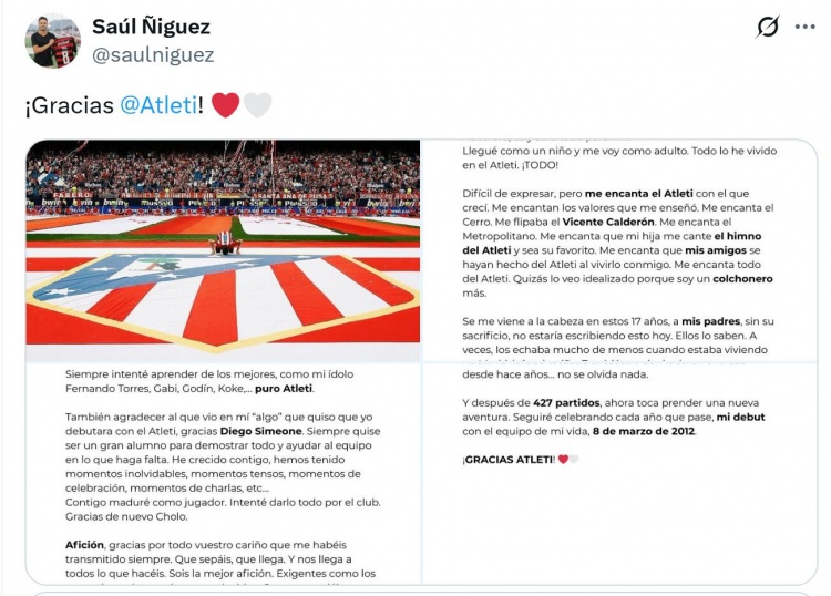 薩烏爾告別馬競：我感激17年來我在這里遇到的每一個(gè)人