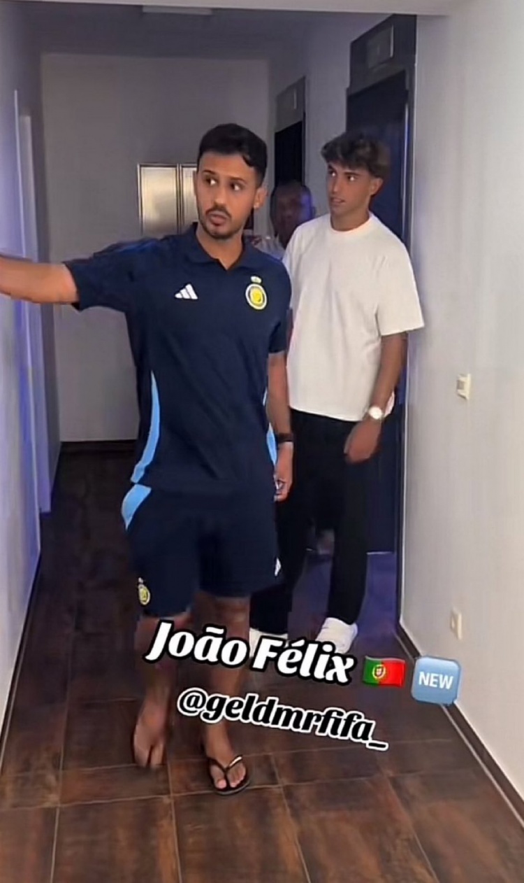 加盟在即，沙特媒體：菲利克斯正參觀利雅得勝利營地