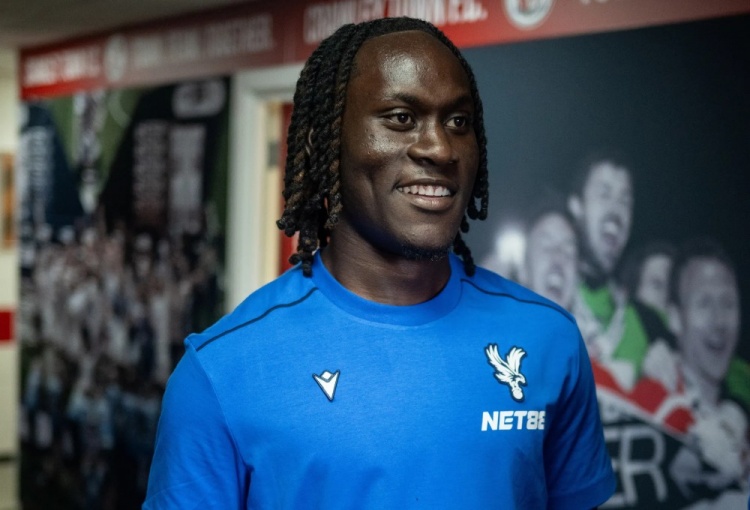 官方：水晶宮20歲中場大衛(wèi)-奧佐租借加盟英冠德比郡