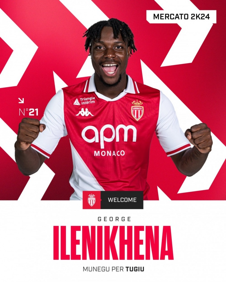 迪馬：佛羅倫薩商談租借+選擇買斷摩納哥19歲前鋒伊萊尼赫納