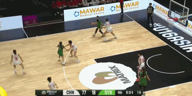 不容易！敘利亞U16女籃下半場被中國隊打出36-0之后終于得分