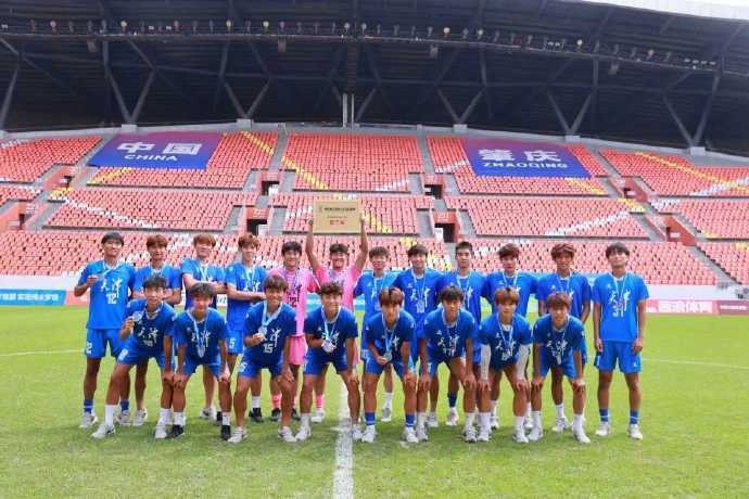 中青賽高中年齡段U17總決賽，津門虎U17斬獲全國季軍！